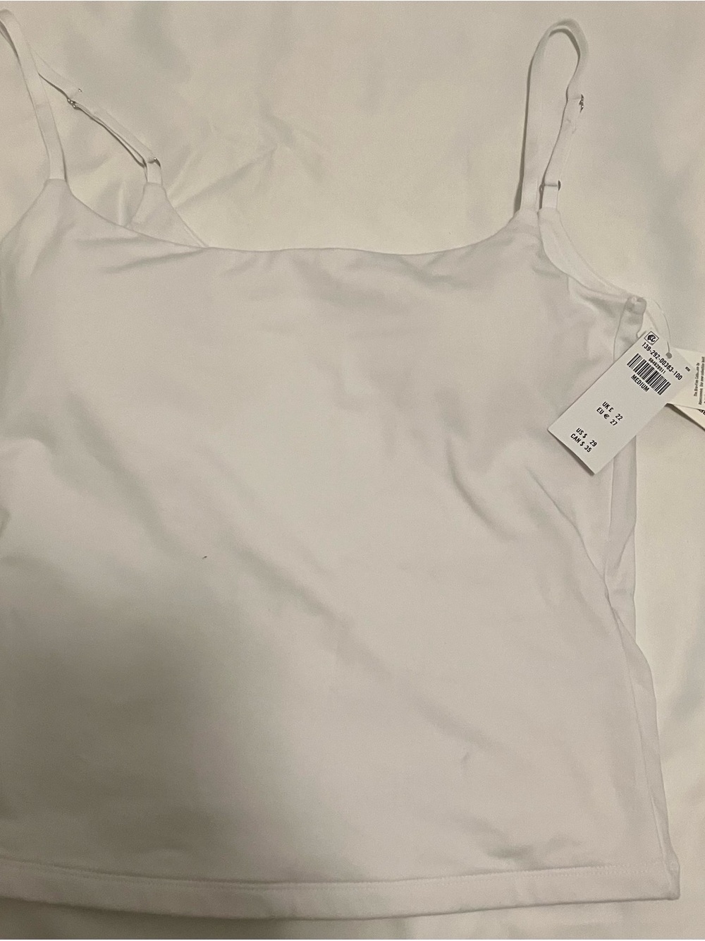 Abercrombie & Fitch White Adjustable Strap Camisole!Accepting Offers/Bundles!